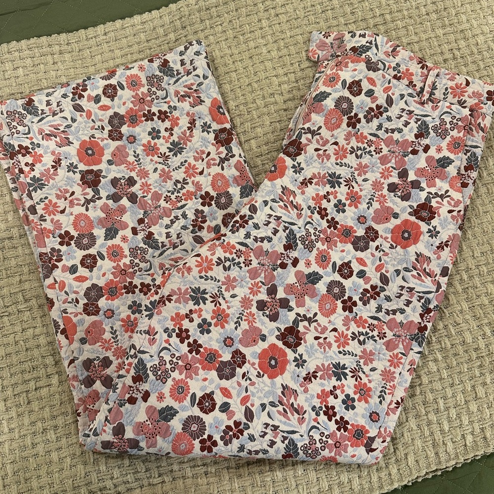 Lulus floral Wideleg Pants